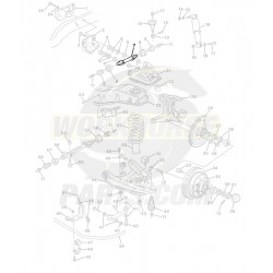 W8803005  -  Shaft - Steering Knuckle Upper Control Arm 